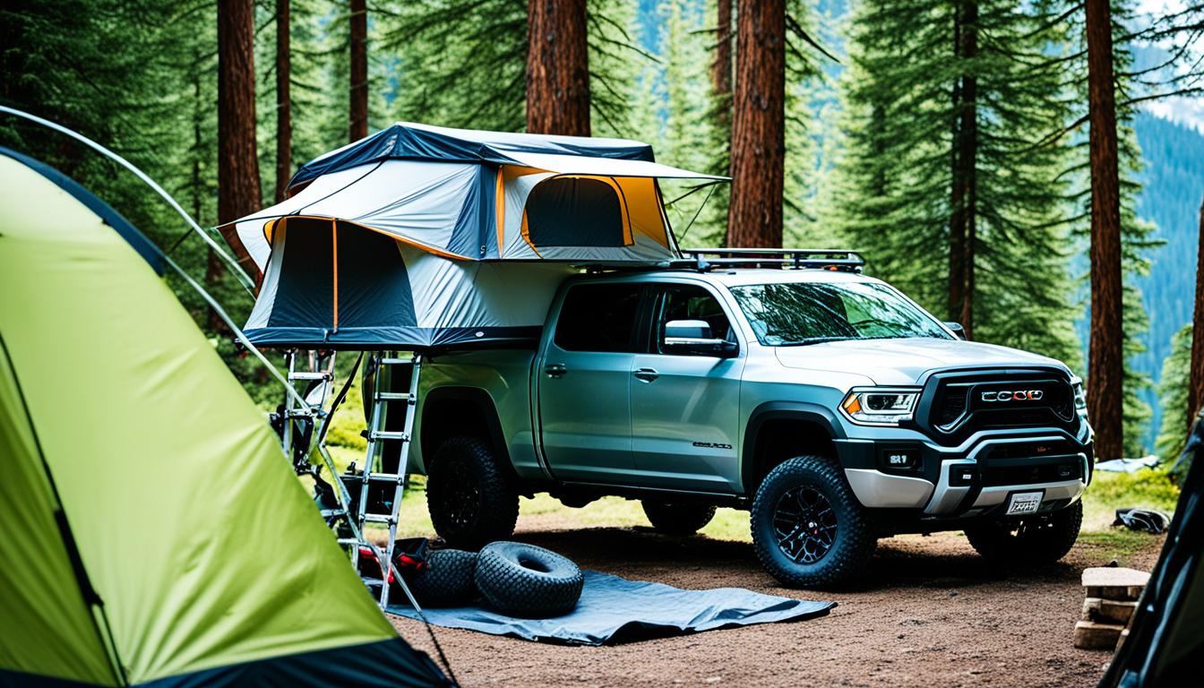 camp tent for truck: best products in 2024